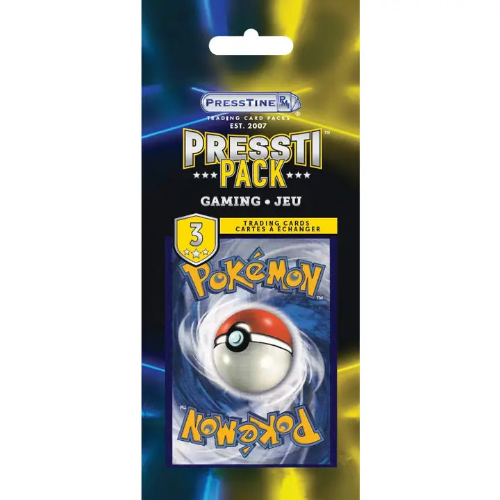 Pokemon Presstipack 3 Card Set Pokemon Presstipack 3 Card Set