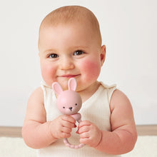 Load image into Gallery viewer, Pink Bunny Sweetie Rattle