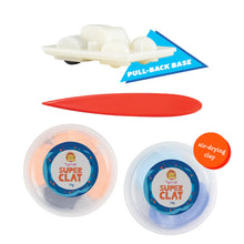 Load image into Gallery viewer, Clay Craft Pull-Back Hovercraft