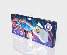 Load image into Gallery viewer, Rock Star Guitar &amp; Microphone Karaoke Set White