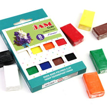Load image into Gallery viewer, Jam Polymer Clay Flower Set Of 8