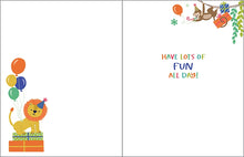 Load image into Gallery viewer, Jungle Time Birthday Card