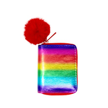 Load image into Gallery viewer, Shiny Rainbow Wallet