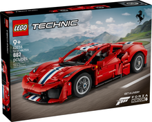 Load image into Gallery viewer, Technic Ferrari 488 Pista Car