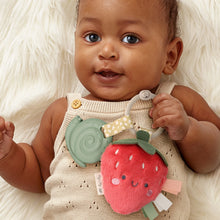Load image into Gallery viewer, Itzy Pal Plush &amp; Teether Strawberry