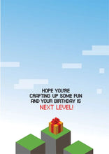 Load image into Gallery viewer, Video Game Foil Birthday Card