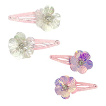 Load image into Gallery viewer, Mermaid Flower Hair Clip Set of 2