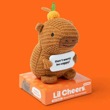 Load image into Gallery viewer, Lil Cheers Capybara Crochet Plush