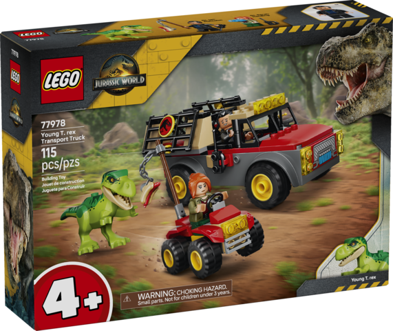Jurassic World Young T.rex Transport Truck