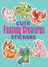 Load image into Gallery viewer, Cute Fantasy Creatures Stickers