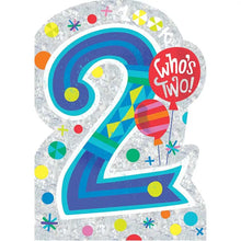 Load image into Gallery viewer, 2nd Birthday Foil Card