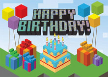 Load image into Gallery viewer, Video Game Foil Birthday Card