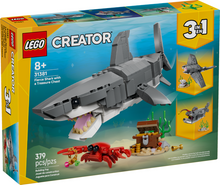 Load image into Gallery viewer, Creator Fierce Shark With A Treasure Chest