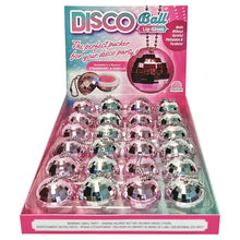 Load image into Gallery viewer, Disco Ball Lip Gloss Keyring