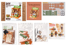 Load image into Gallery viewer, DIY The Muse Bookshop Miniature House Kit