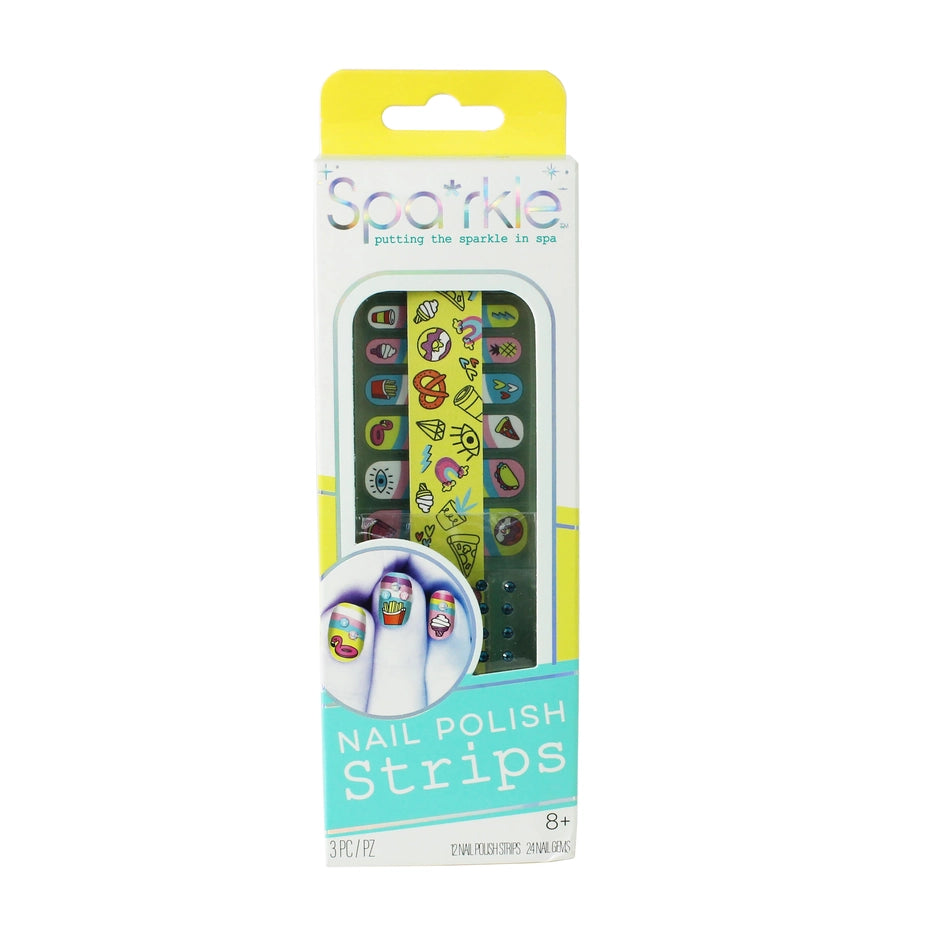 Sparkle Nail Polish Strips