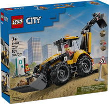 Load image into Gallery viewer, City Yellow Backhoe Loader