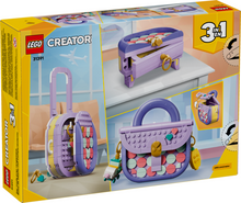 Load image into Gallery viewer, Creator Art Fashion Bag With Storage