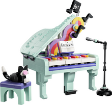 Load image into Gallery viewer, Creator Music Decor Piano With Cat