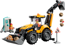 Load image into Gallery viewer, City Yellow Backhoe Loader