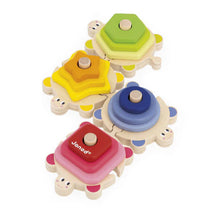 Load image into Gallery viewer, Zigolos Stackable Turtle Puzzle