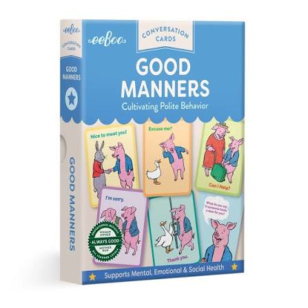 Good Manners Conversation Cards