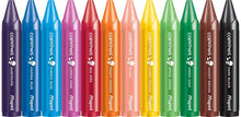 Load image into Gallery viewer, Color'Peps My First Jumbo Triangular Wax Crayons