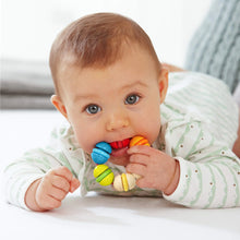 Load image into Gallery viewer, Rainbow Rattle Grasping And Teething Toy