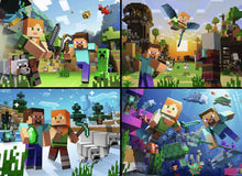 Load image into Gallery viewer, 4x100 PC Minecraft XXL Puzzle