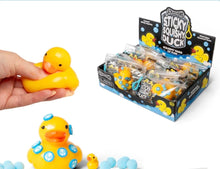 Load image into Gallery viewer, Scrunchems Sticky Squishy Duck