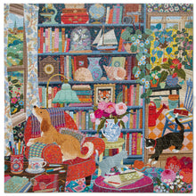 Load image into Gallery viewer, 1000 PC English Cottage Library Puzzle