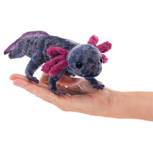 Load image into Gallery viewer, Black Axolotl Puppet