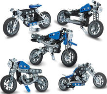 Load image into Gallery viewer, Meccano 5-In-1 Motorcycles Construction Set