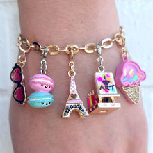 Load image into Gallery viewer, Gold Heart Sunglasses Charm