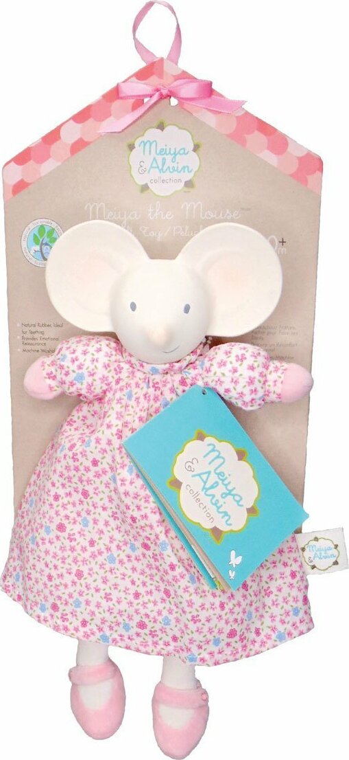 Meiya The Mouse With Rubber Head With Floral Dress