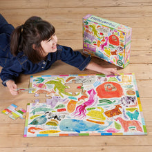 Load image into Gallery viewer, 36 PC Animal Voices Giant Puzzle