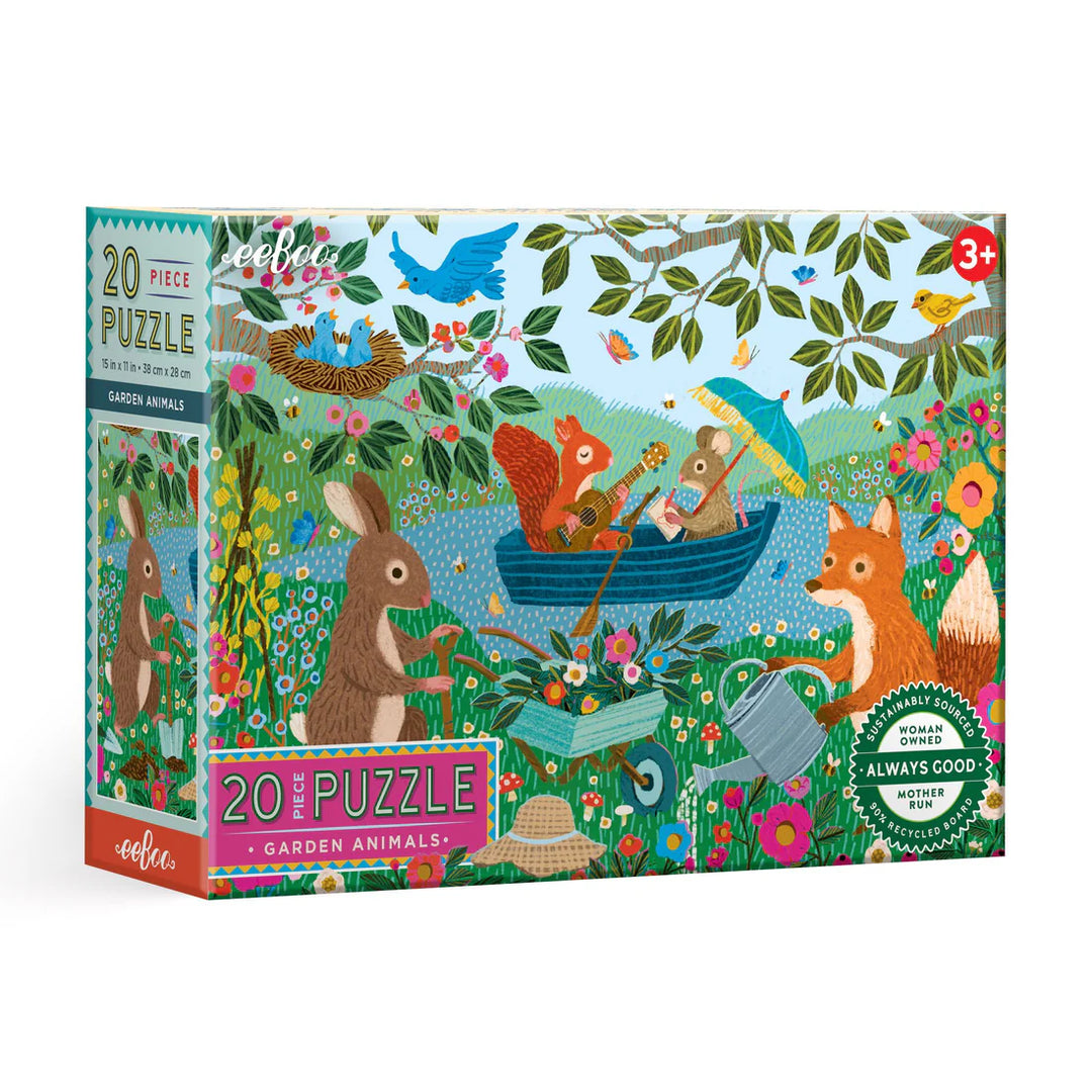 20 PC Garden Animals Puzzle