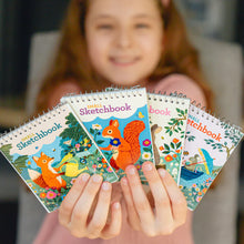 Load image into Gallery viewer, Small Victoria's Garden Sketchbook