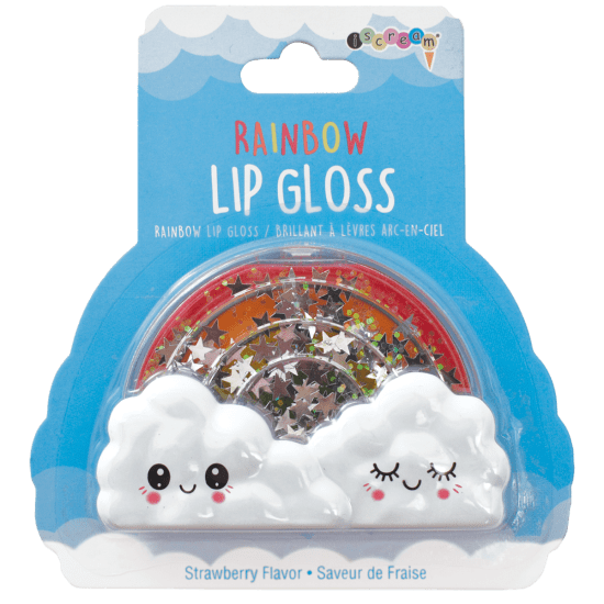 Rainbow Lip Gloss Strawberry Flavor