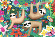 Load image into Gallery viewer, 2 x 24 PC Koalas &amp; Sloths Puzzle