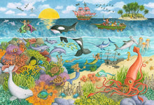 Load image into Gallery viewer, 2 x 24 PC Pirates &amp; Mermaids Puzzle