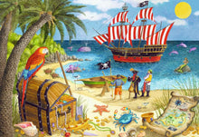 Load image into Gallery viewer, 2 x 24 PC Pirates &amp; Mermaids Puzzle