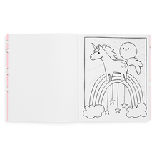 Load image into Gallery viewer, Enchanting Unicorns Color-In' Book