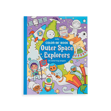 Load image into Gallery viewer, Outer Space Explorers Color-In' Book