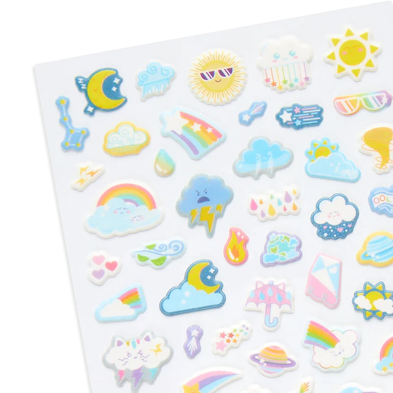 Weather Pals Itsy Bitsy Puffy Stickers