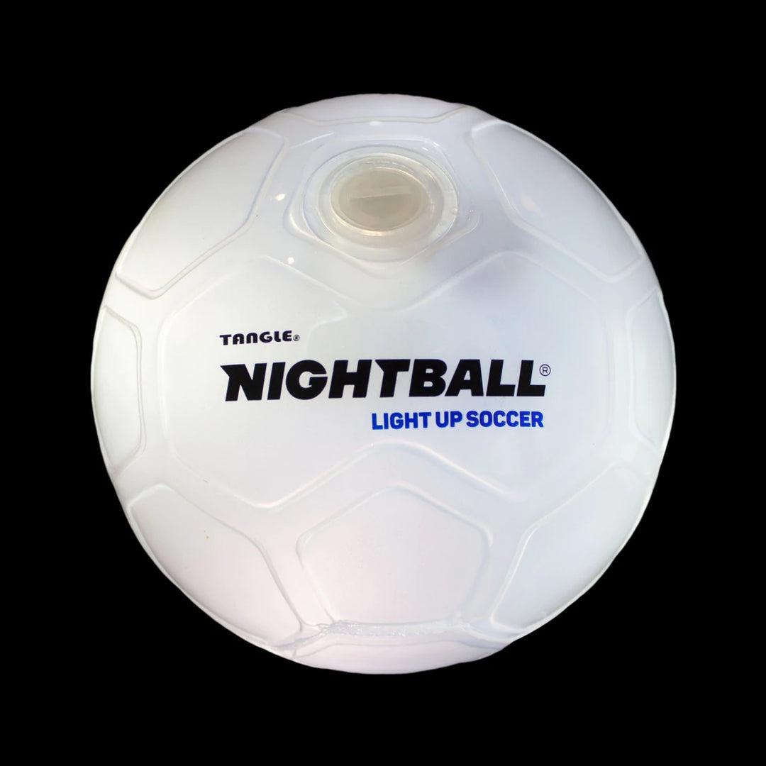 White Soccer Ball NightBall Size 5