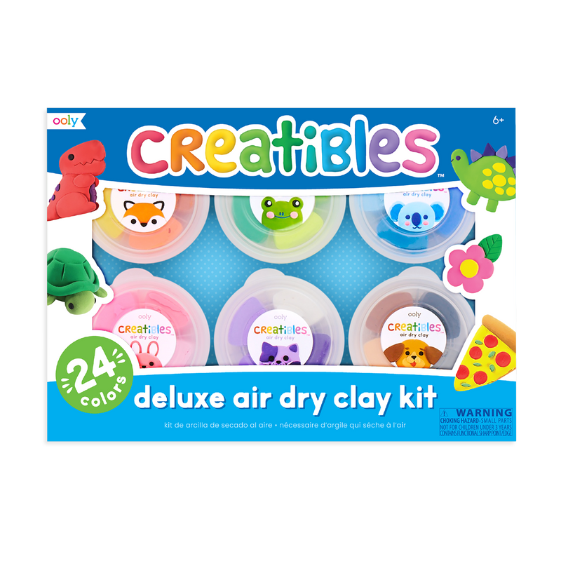 Creatibles Deluxe Air Dry Clay Kit