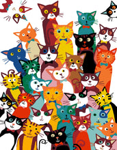 Load image into Gallery viewer, 31 Kittens Artwille Paint By Numbers