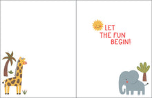 Load image into Gallery viewer, Cute Jungle Animals Birthday Card