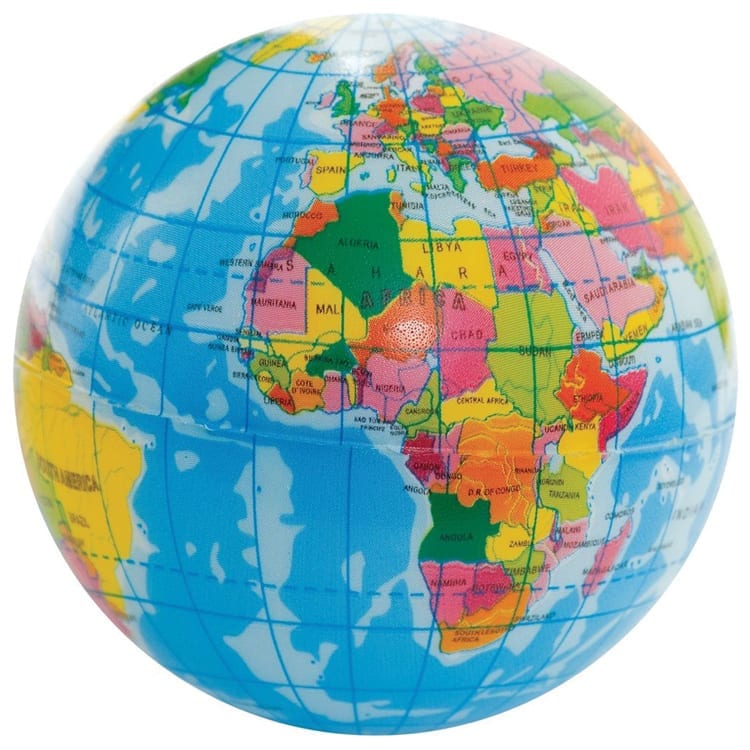 Squishy Globe Ball